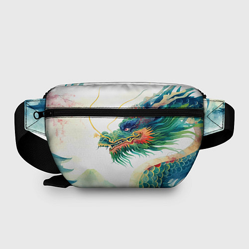Поясная сумка Japanese dragon - watercolor art / 3D-принт – фото 2