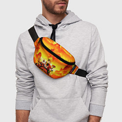 Поясная сумка Кунг-фу Панда Best Friend, цвет: 3D-принт — фото 2