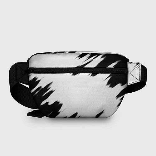 Поясная сумка BMW чёрные краски абстракция / 3D-принт – фото 2