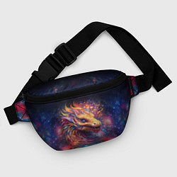 Поясная сумка Космический дракон - символ года, цвет: 3D-принт — фото 2