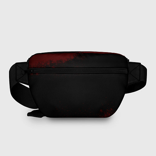 Поясная сумка Символ GTA6 и краска вокруг на темном фоне / 3D-принт – фото 2