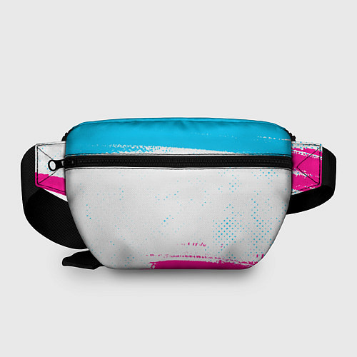 Поясная сумка GTA6 neon gradient style по-горизонтали / 3D-принт – фото 2