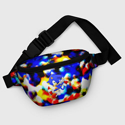 Поясная сумка Sonic colors, цвет: 3D-принт — фото 2