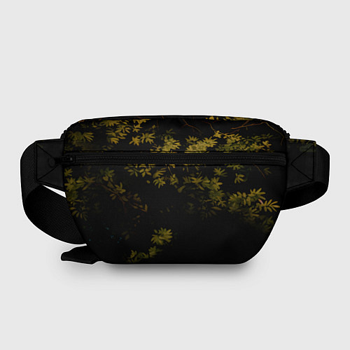 Поясная сумка Медведь солдат в ночном лесу / 3D-принт – фото 2