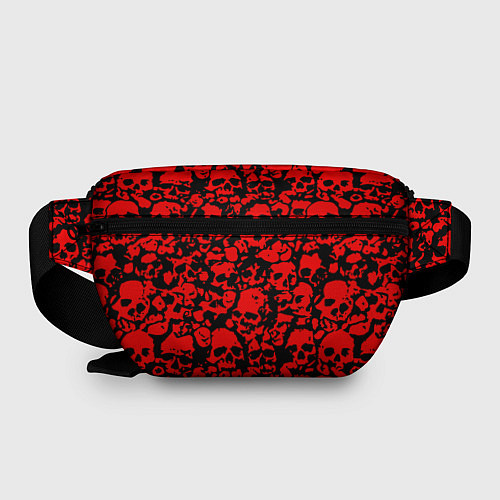 Поясная сумка Thirty Seconds to Mars skull pattern / 3D-принт – фото 2