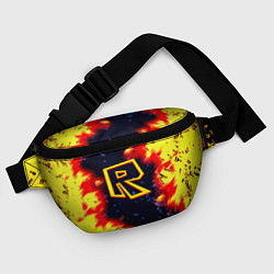 Поясная сумка Roblox огенное лого, цвет: 3D-принт — фото 2