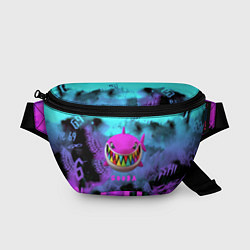 Поясная сумка 6ix9ine neon, цвет: 3D-принт