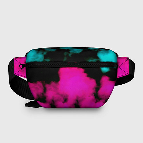 Поясная сумка Монстр хантер неоновые фон / 3D-принт – фото 2