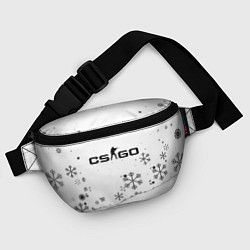 Поясная сумка Cs go зимний стиль лого, цвет: 3D-принт — фото 2