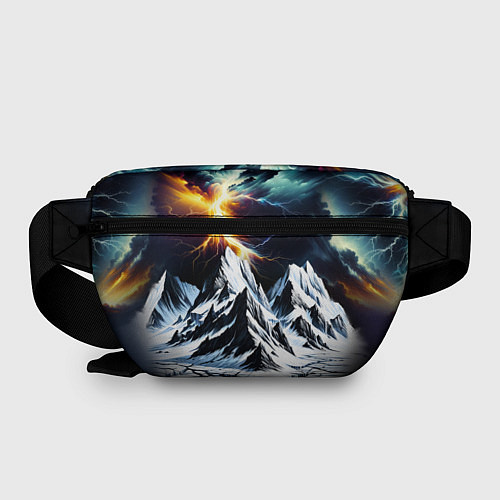 Поясная сумка Молнии и горы / 3D-принт – фото 2