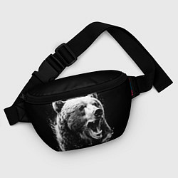Поясная сумка Медведь на охоте, цвет: 3D-принт — фото 2
