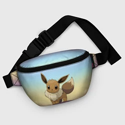 Поясная сумка Покемон персонаж серии игр Иви, цвет: 3D-принт — фото 2