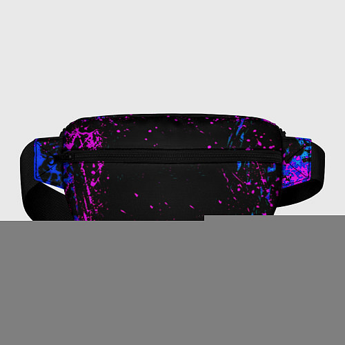 Поясная сумка Fortnite неоновые брызги красок / 3D-принт – фото 2