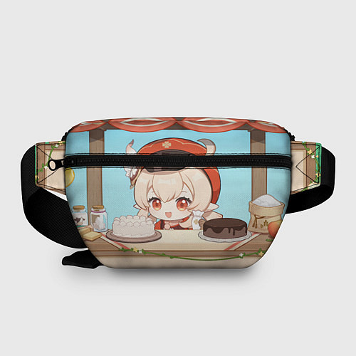 Поясная сумка Genshin Impact Кли cute chibi / 3D-принт – фото 2