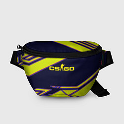 Поясная сумка Кс го спорт геометрия, цвет: 3D-принт
