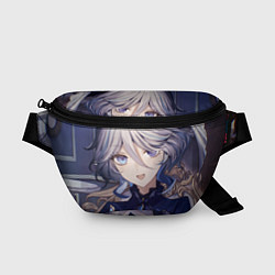 Поясная сумка Genshin Impact Furina улыбка чай, цвет: 3D-принт