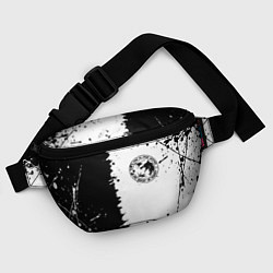 Поясная сумка The witcher краски текстура, цвет: 3D-принт — фото 2