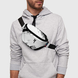 Поясная сумка Sally Face краски инди гейм, цвет: 3D-принт — фото 2