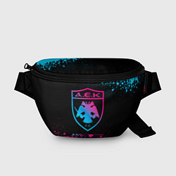Поясная сумка AEK Athens - neon gradient, цвет: 3D-принт