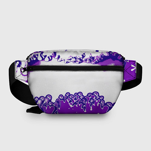 Поясная сумка Pink floyd violet splash / 3D-принт – фото 2