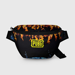 Поясная сумка PUBG online битва огня и льда, цвет: 3D-принт