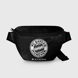 Поясная сумка Bayern с потертостями на темном фоне, цвет: 3D-принт