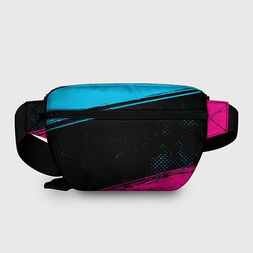 Поясная сумка Hoffenheim - neon gradient по-горизонтали / 3D-принт – фото 2