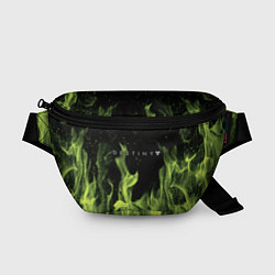 Поясная сумка Destity огненный стиль, цвет: 3D-принт