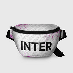 Поясная сумка Inter pro football по-горизонтали, цвет: 3D-принт