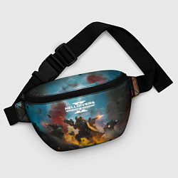 Поясная сумка Helldivers 2: Art, цвет: 3D-принт — фото 2