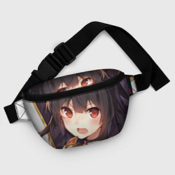 Поясная сумка Konosuba Мэгумин cute, цвет: 3D-принт — фото 2