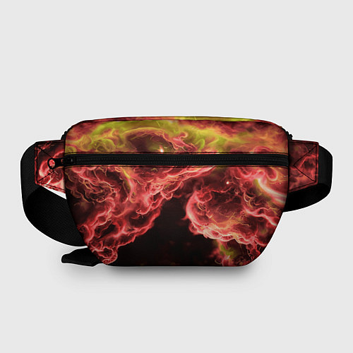 Поясная сумка Адское пламя инферно - inferno flame / 3D-принт – фото 2