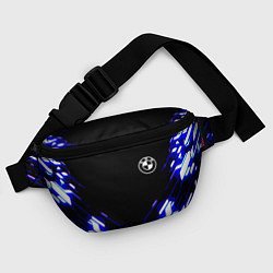 Поясная сумка BMW sport неоновый спорт, цвет: 3D-принт — фото 2