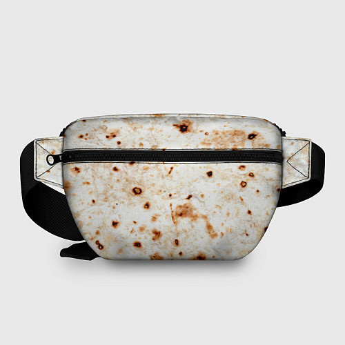 Поясная сумка Текстура светлого лаваша / 3D-принт – фото 2
