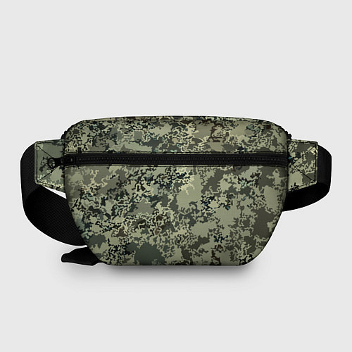 Поясная сумка Оливковый хаки паттерн / 3D-принт – фото 2