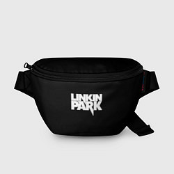 Поясная сумка Lnkin park logo white, цвет: 3D-принт