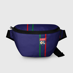 Поясная сумка Olympique lyonnais, цвет: 3D-принт