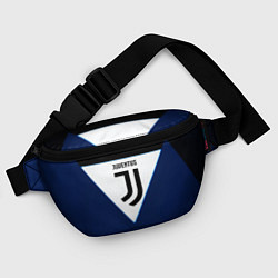 Поясная сумка Juventus sport geometry color, цвет: 3D-принт — фото 2