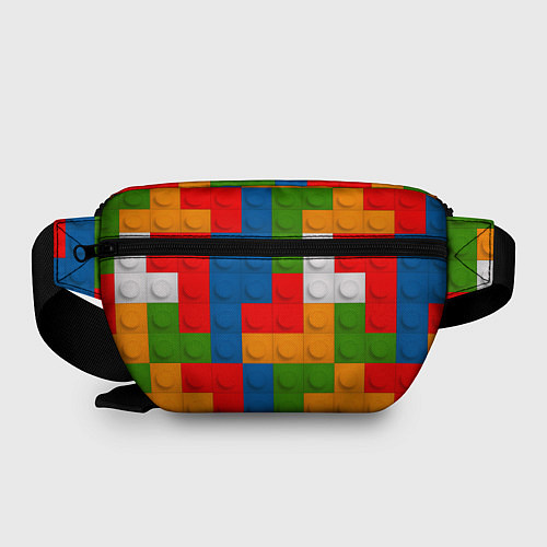 Поясная сумка Блоки цветового конструктора / 3D-принт – фото 2