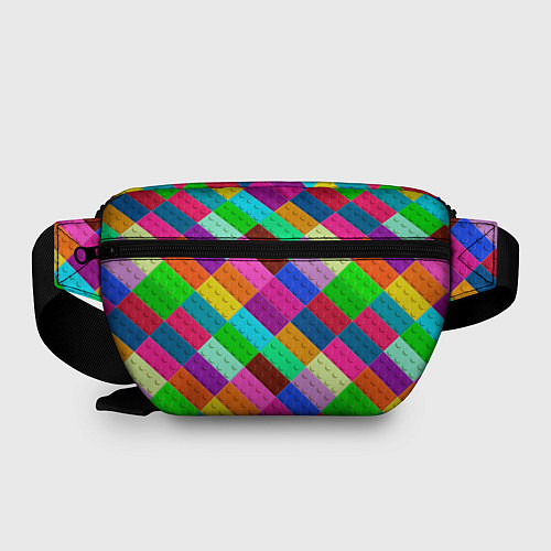 Поясная сумка Блоки цветового конструктора / 3D-принт – фото 2