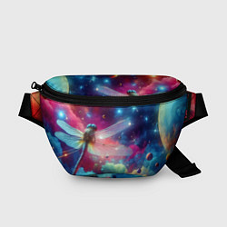 Поясная сумка Space dragonfly - ai art fantasy, цвет: 3D-принт