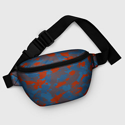 Поясная сумка Камуфляжная текстура стиль, цвет: 3D-принт — фото 2