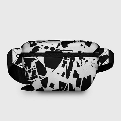 Поясная сумка New York yankees - abstraction / 3D-принт – фото 2