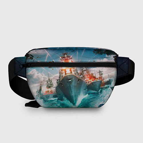 Поясная сумка Wartunder корабль авианосец / 3D-принт – фото 2