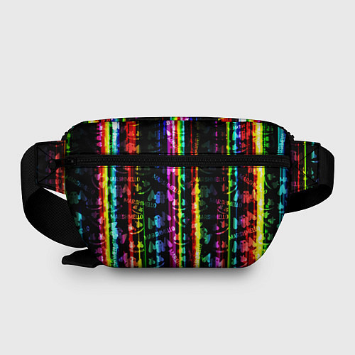 Поясная сумка Marshmello градиент / 3D-принт – фото 2
