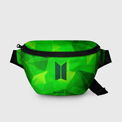 Поясная сумка BTS green poly