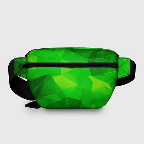 Поясная сумка Seventeen green poly / 3D-принт – фото 2