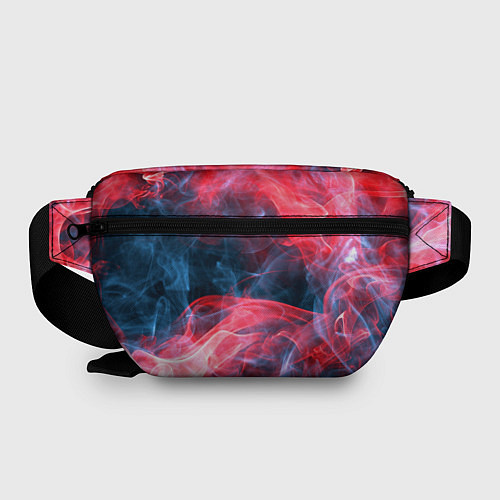 Поясная сумка Дымная текстура / 3D-принт – фото 2