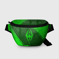 Поясная сумка Skyrim - green gradient