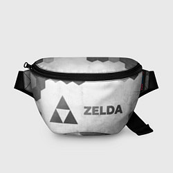 Поясная сумка Zelda - white gradient по-горизонтали, цвет: 3D-принт